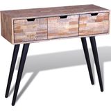 vidaXL-Wandtafel-met-3-lades-gerecycled-teakhout