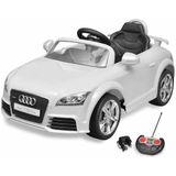 vidaXL - Audi TT RS - Elektrische Auto - Wit - Kunststof