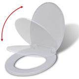 VidaXL-Toiletbril-soft-close-ovaal-wit