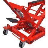 Hydraulische Motorkrik - Gietstaal - Max. Tilcapaciteit 680 kg - Tilbereik 118-368 mm