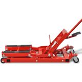 vidaXL Hydraulische Motorrad-Hebebühne ATV 680 kg rot