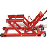 Hydraulische Motorkrik - Gietstaal - Max. Tilcapaciteit 680 kg - Tilbereik 118-368 mm