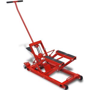 Hydraulische Motorkrik - Gietstaal - Max. Tilcapaciteit 680 kg - Tilbereik 118-368 mm