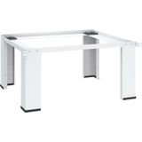 Wasmachine Verhoger - Wit - Staal - Met Anti-Slip Pads