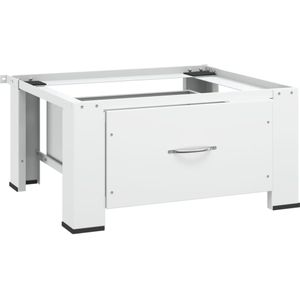 VidaXL-Wasmachineverhoger-met-lade-wit