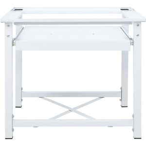 Witgoed Accessoire - Verhoger - Wit - Staal - Geschikt voor Wasmachines