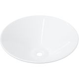 vidaXL Waschbecken 2 Stk. Weiß 42x42x14 cm Keramik