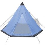 vidaXL-Tent-4-persoons-blauw
