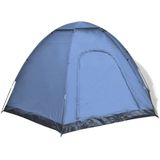 vidaXL Tent 6-persoons blauw