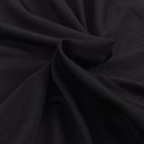 vidaXL-Bankhoes-stretch-polyester-jersey-zwart