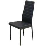 vidaXL-Eetkamerset-tafel-en-stoel-zwart-3-delig