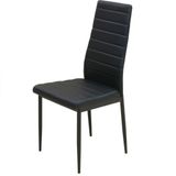 vidaXL-Eetkamerset-tafel-en-stoel-zwart-5-delig