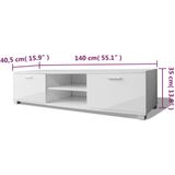 vidaXL-Tv-meubel-140x40,5x35-cm-hoogglans-wit