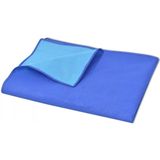 VidaXL Picknickkleed 100x150 cm Blauw/Lichtblauw