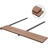 VidaXL-Terrasplanken-HKC-met-accessoires-16-m²-2,2-m-bruin