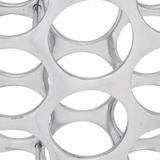 Weinregal Aluminium Silber 27 Flaschen Vidaxl