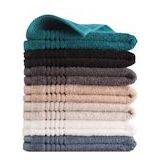 Gastendoek Supreme 650 GSM - 100% Egyptisch Katoen - 6 stuks - 30x50 - zwart