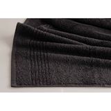 Gastendoek Supreme 650 GSM - 100% Egyptisch Katoen - 6 stuks - 30x50 - zwart