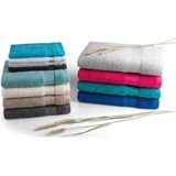 DoubleDry Handdoeken Set van 12 Hotelkwaliteit Beige Taupe