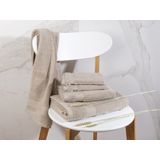 DoubleDry Handdoeken Set van 12 Hotelkwaliteit Beige Taupe