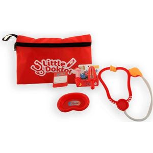 Little dokter speelset in Etui - 5 delig - KidsFun