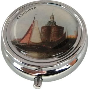 Pillendoosje Gezicht op Enkhuizen
