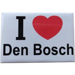 Koelkast magneet I love Den Bosch