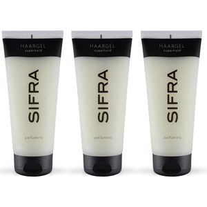 SIFRA Haargel superhold parfumvrij -3 stuks