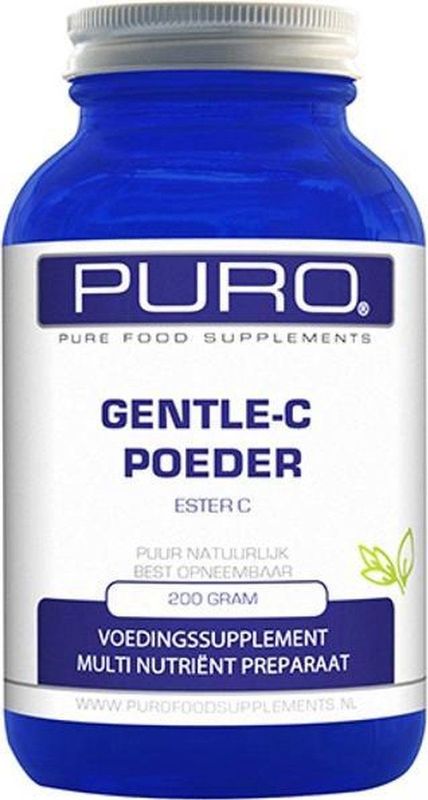 Puro - Gentle C - Poeder - 200 Gram - Vitamine C - Vrij van Gluten