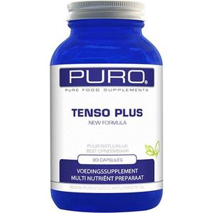 Puro - Tenso Plus - Vitamine E - Plantaardige Extracten - Geschikt voor Vegetariërs