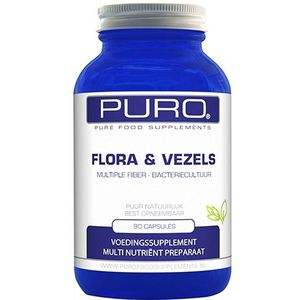 Puro Flora & Vezels Multiple Fiber 90 capsules