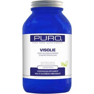 Puro - Visolie Omega-3 - Capsules - Natuurlijk - 2 Stuks
