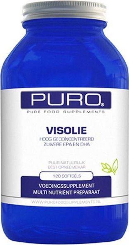 Puro - Visolie Omega-3 - Capsules - Natuurlijk - 2 Stuks