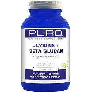 Puro L-Lysine + Beta-Glucan 30 capsules