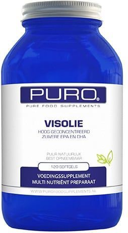 Puro - Visolie Omega-3 - Capsules - 70% Vrije Vetzuren