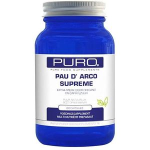 Puro Pau D´Arco Supreme Natuurlijke Weerstand 60Capsules