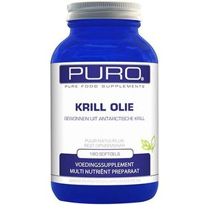 Puro - Krill Olie - Softgels - 60 Stuks - Krillolie