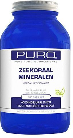 Puro - Zeekoraalmineralen - Voedingssupplement - Okinawa - Alkalisch - 73 Essentiële Mineralen