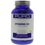 Puro D75-Supreme 250 capsules (vitamine D3 75mcg)
