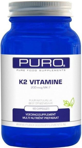 Puro Vitamine K2 200mcg MK-7 30 capsules