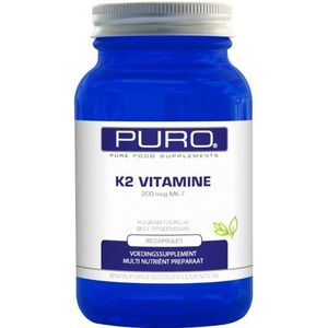 Puro Vitamine K2 200mcg MK-7 90 capsules