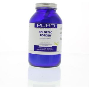 PURO Golden C 500 gram poeder (Vitamine C) 500 gram