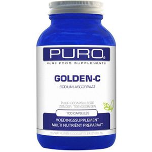 Puro - Golden C - V-Capsules - 750 mg - Vitamine C