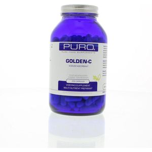 Puro Golden C 250 capsules (goed opneembaar, maagvriendelijke vitamine C)