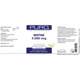 Puro Capsules Biotine 5000mcg