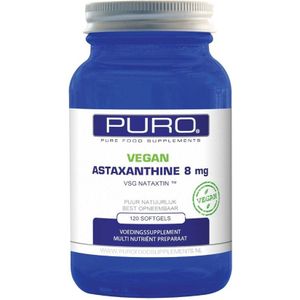 Puro Astaxanthine 8mg Vegan 120 capsules