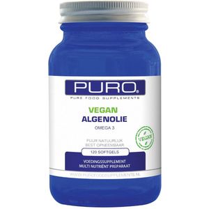 Puro - Algenolie - V-Capsules - 600 mg - Veganistisch