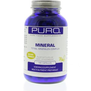 Voedingssupplement - Mineralen - Vegetarische Capsules - 60 Stuks