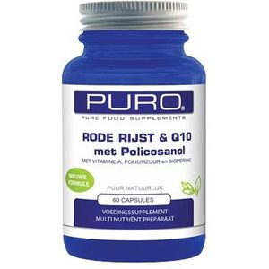 PURO Rode Gist Rijst Complex 3mg  60 capsules