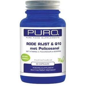 PURO Rode Gist Rijst Complex 3mg  60 capsules |